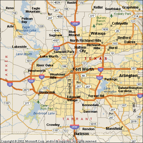 Fort_Worth_map The Car Carriage